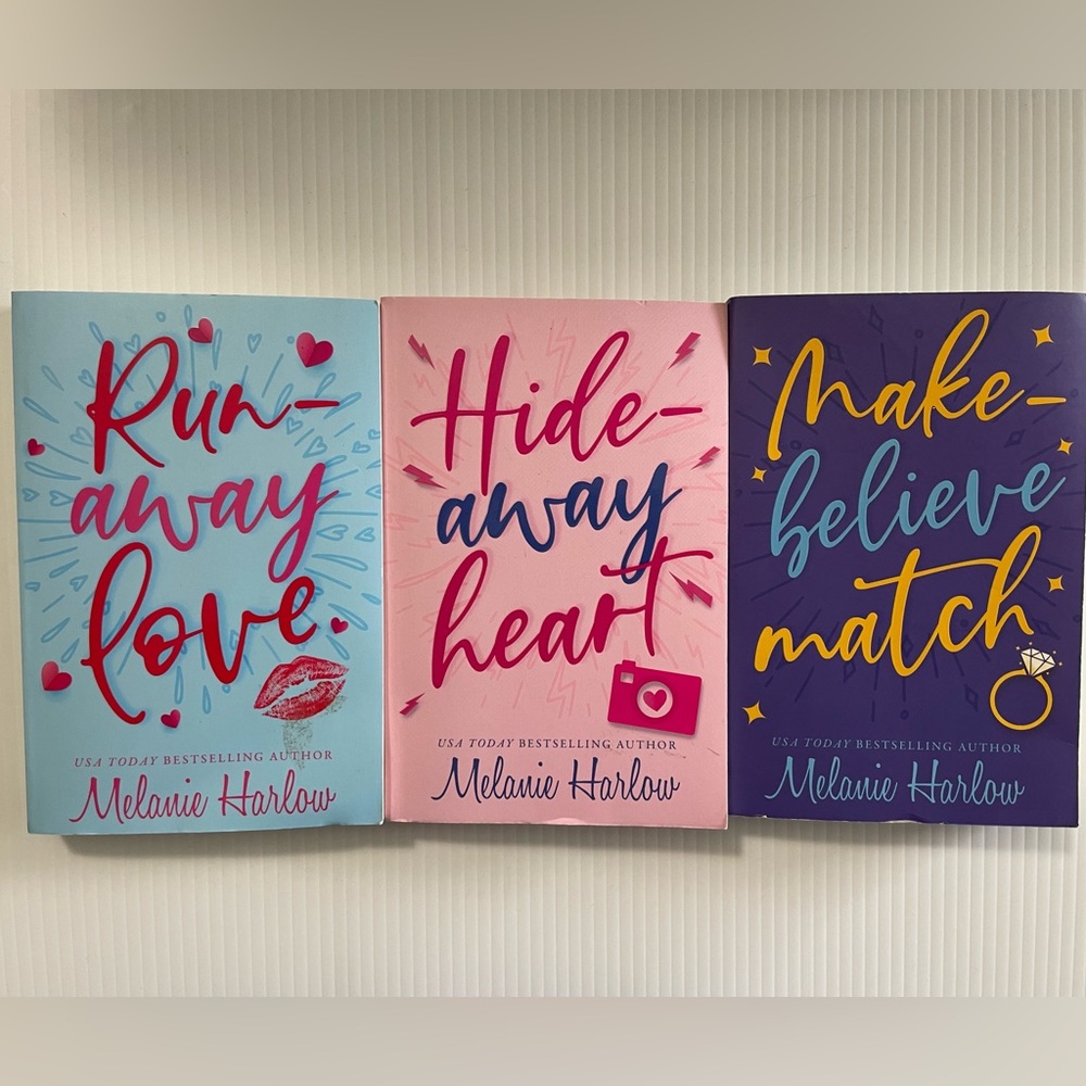 Set of 3 Books by Melanie Harlow